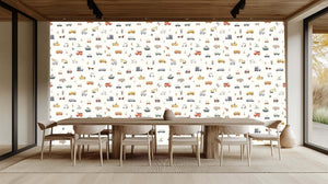 Whimsical Vehicles Adventure wallpaper - XWALLX