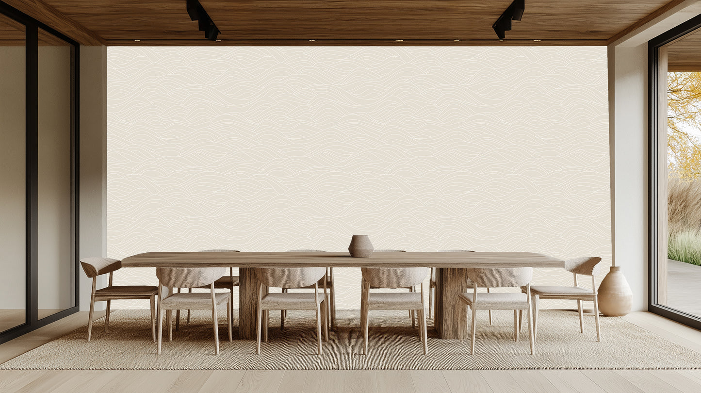 Gentle Wave Pattern wallpaper - XWALLX