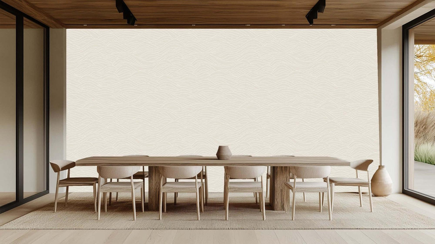 Gentle Wave Pattern wallpaper - XWALLX