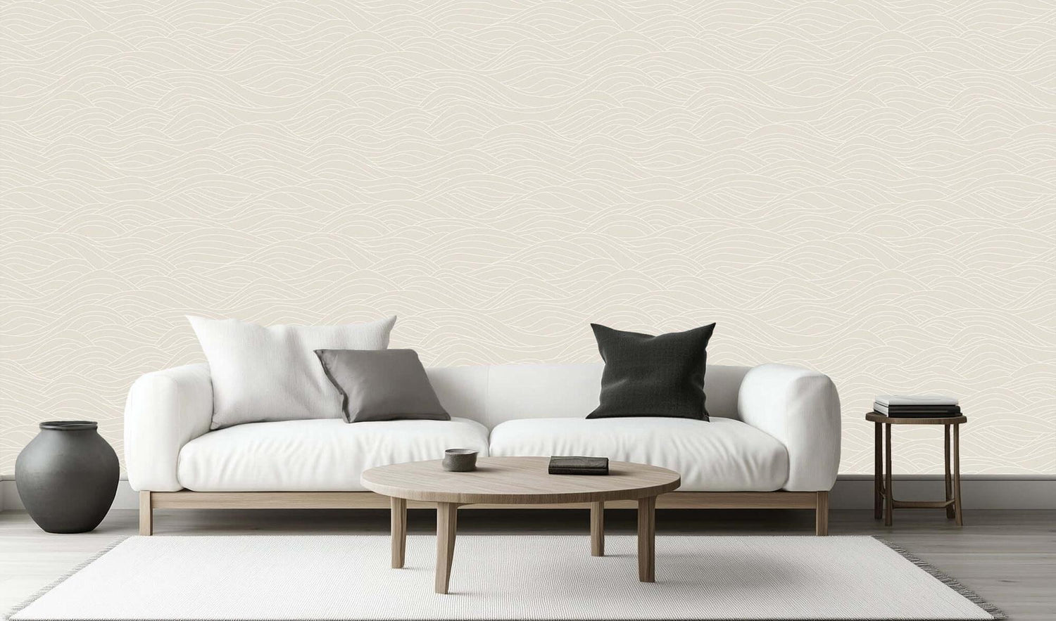 Gentle Wave Pattern wall decor - XWALLX