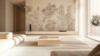 Muted Botanical Serenity wallpaper - XWALLX