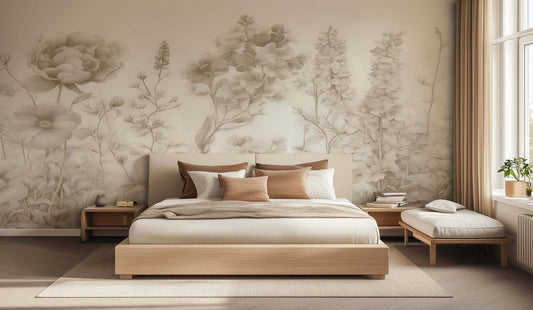 Soluk Botanical Serenity duvar dekoru - XWALLX