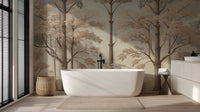 Ethereal Forest Canopy wallpaper mural - XWALLX
