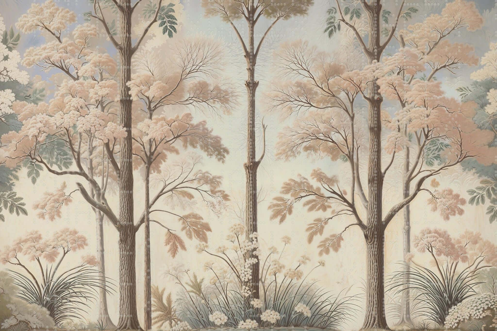 Ethereal Forest Canopy Wall Mural