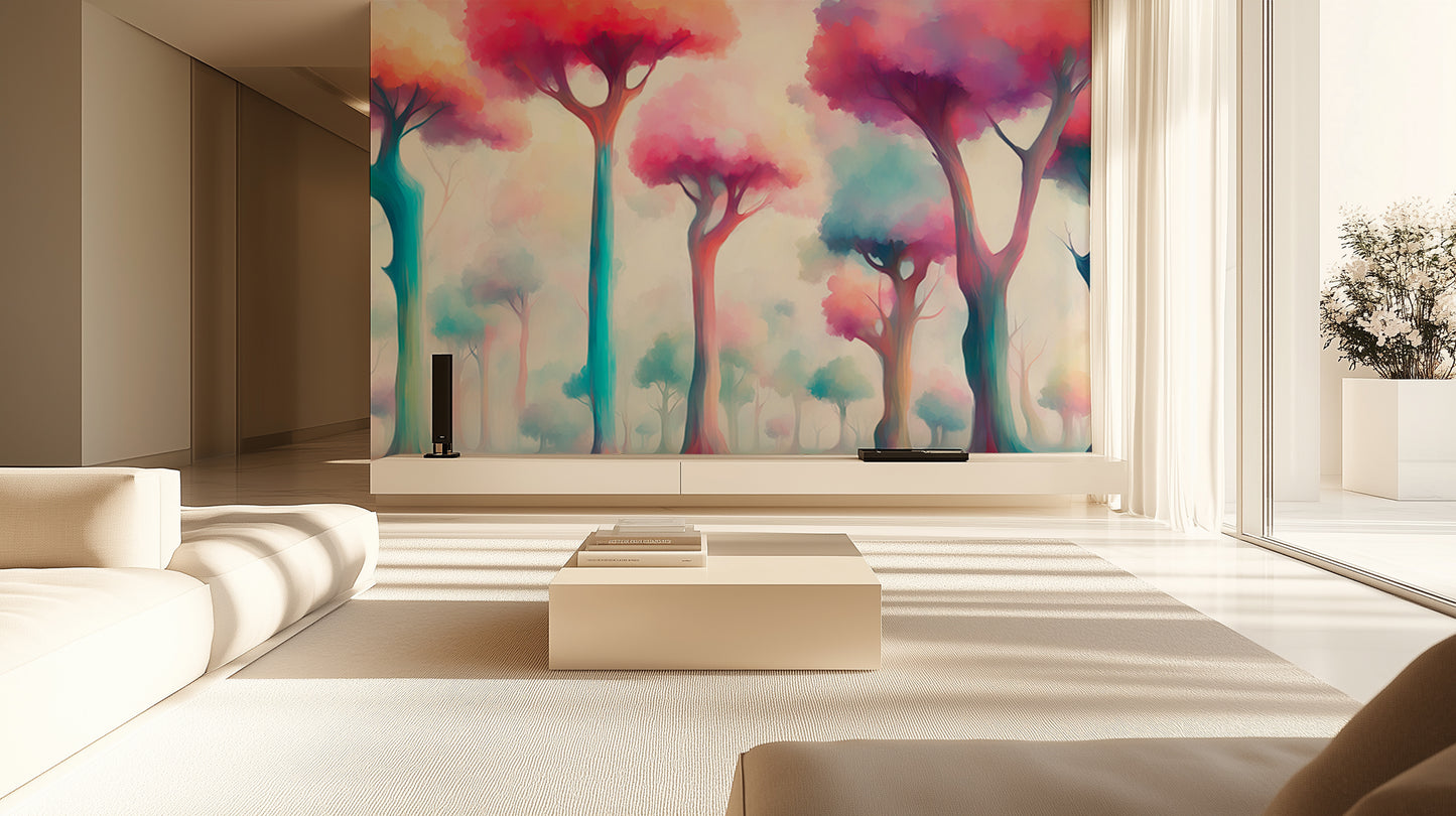 Vibrant Forest Canopy wallpaper - XWALLX