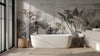 Tropical Botanical Serenity Wall Mural