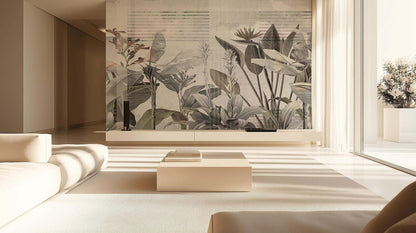Tropical Botanical Serenity wall decor - XWALLX