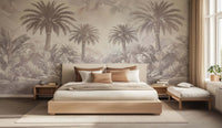 Tropical Palm Oasis wall mural 