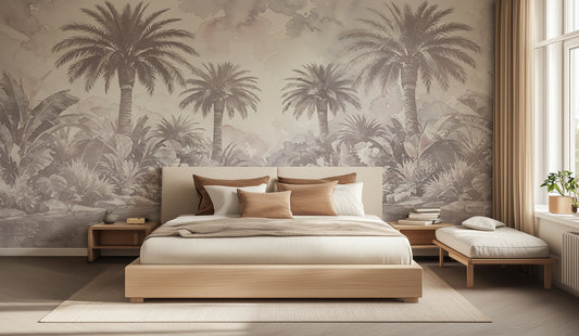 Tropical Palm Oasis wall mural - XWALLX