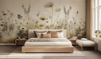 Whimsical Floral Meadow wall decor - XWALLX