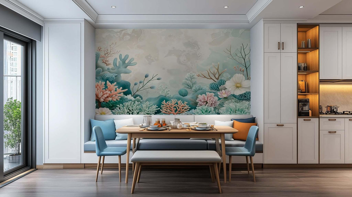 Coral Reef Serenity Wall Mural