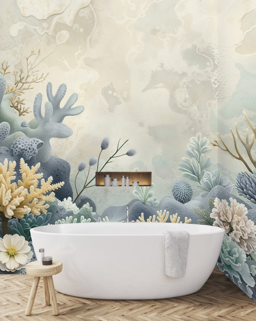 Coral Reef Serenity Wall Mural – XWALLX