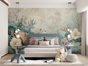 Coral Reef Serenity Wallpaper – XWALLX
