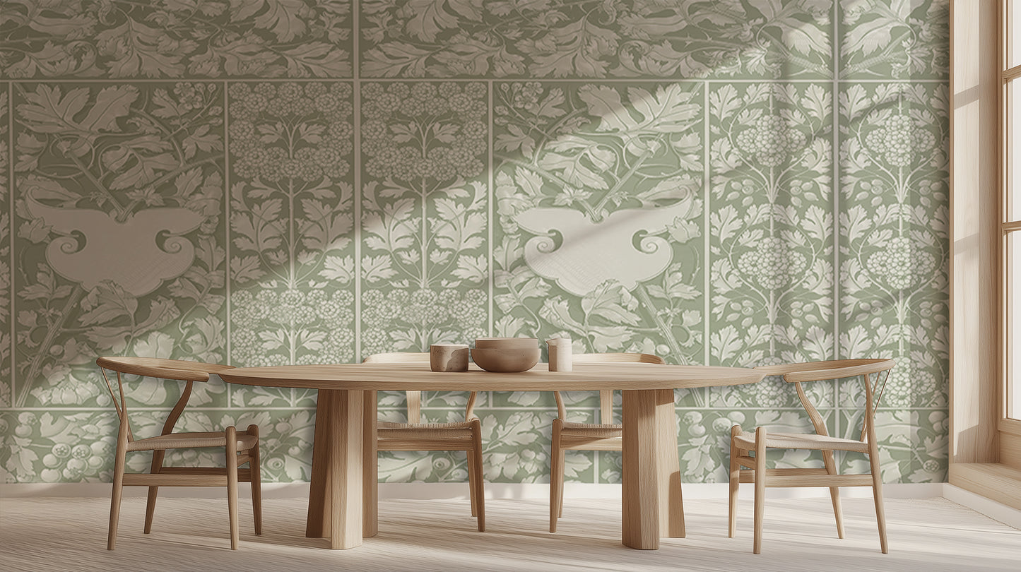 Serene Floral Pattern wallpaper - XWALLX