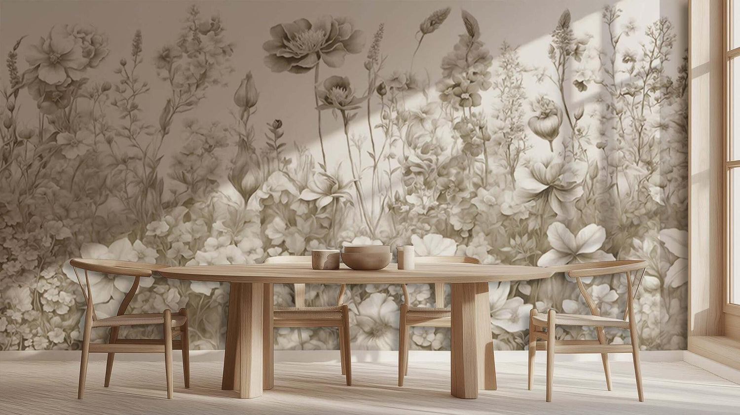Ethereal Floral Garden wallpaper - XWALLX