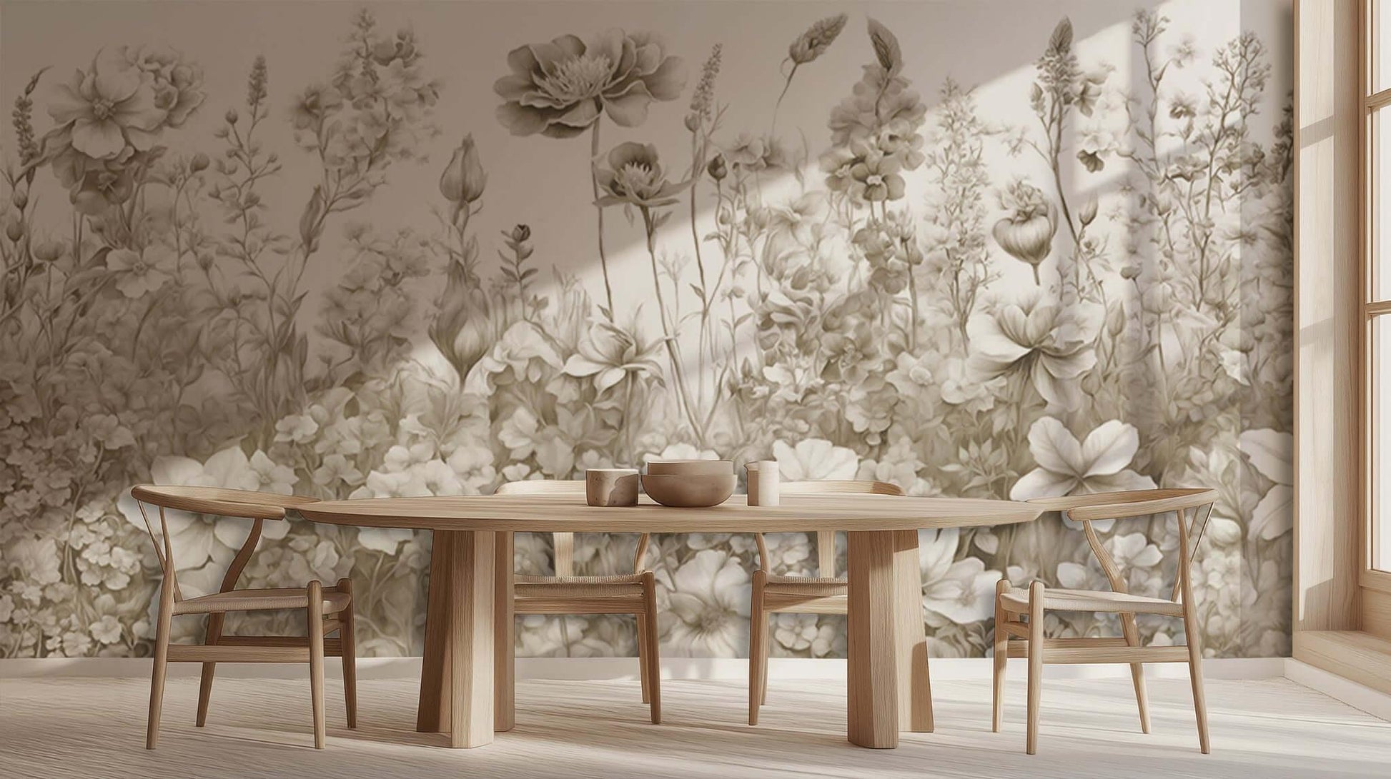 Ethereal Floral Garden wallpaper - XWALLX
