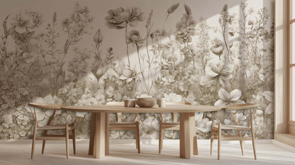 Ethereal Floral Garden wallpaper - XWALLX