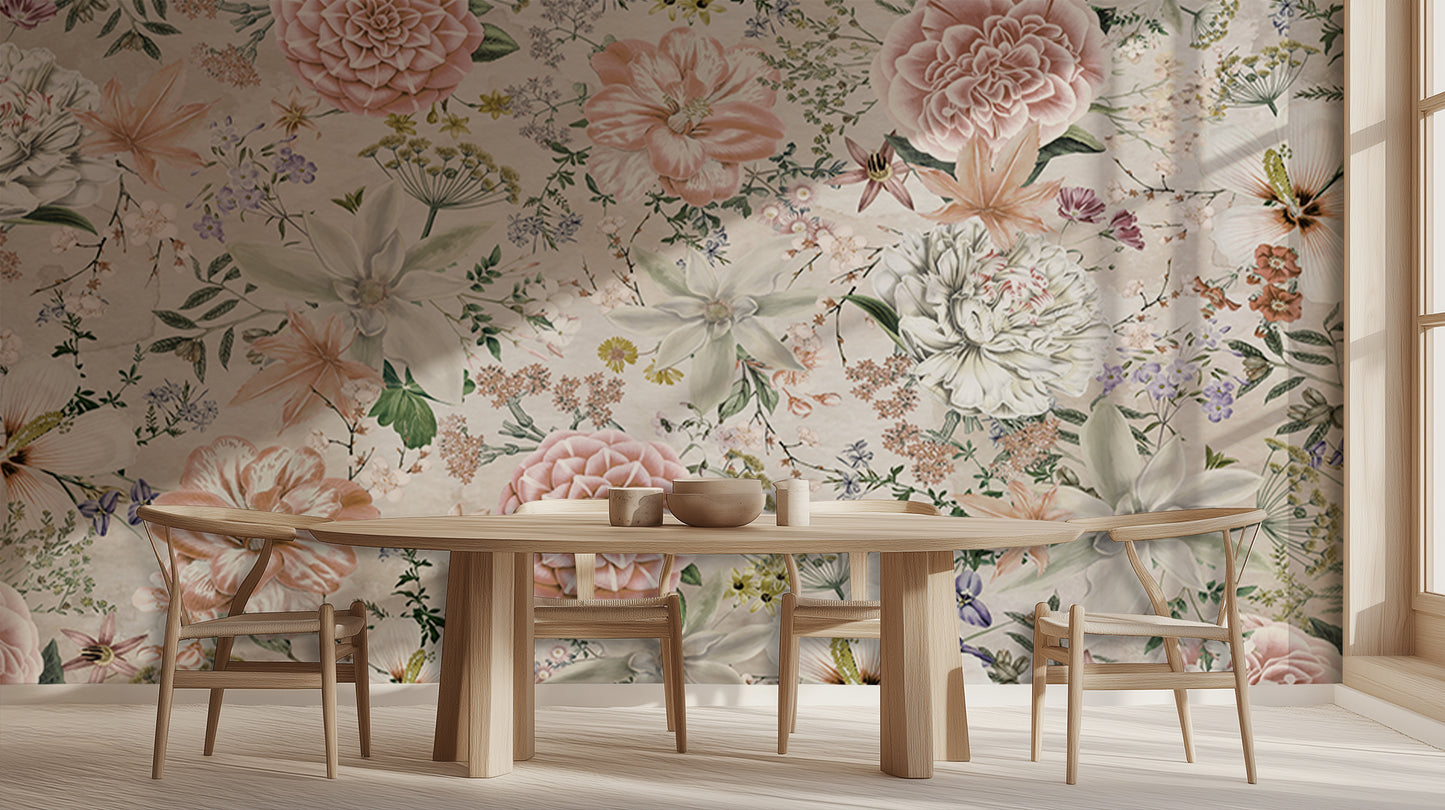 Blooming Floral Elegance wallpaper - XWALLX