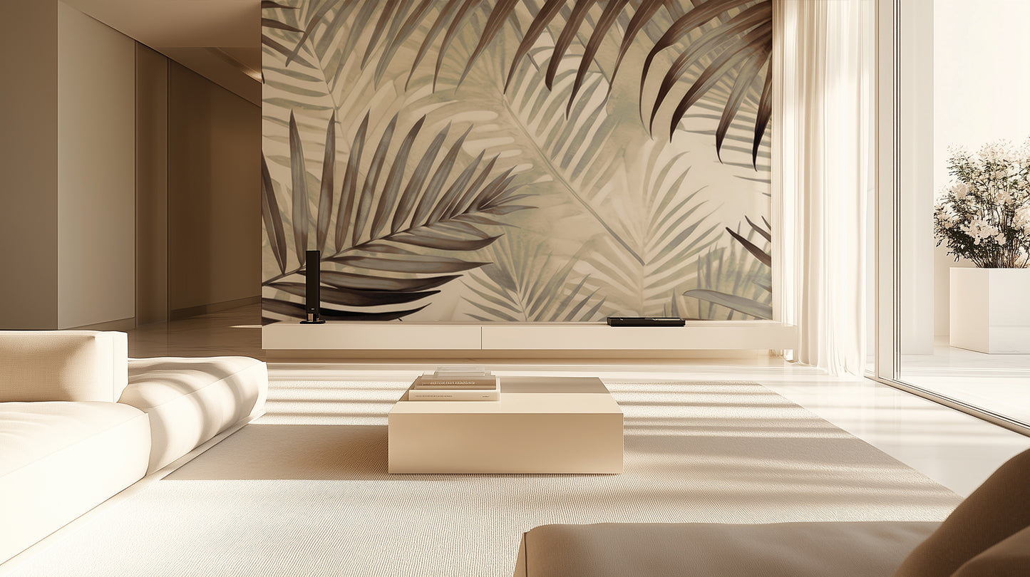 Tropical Leaf Serenity wall art - XWALLX