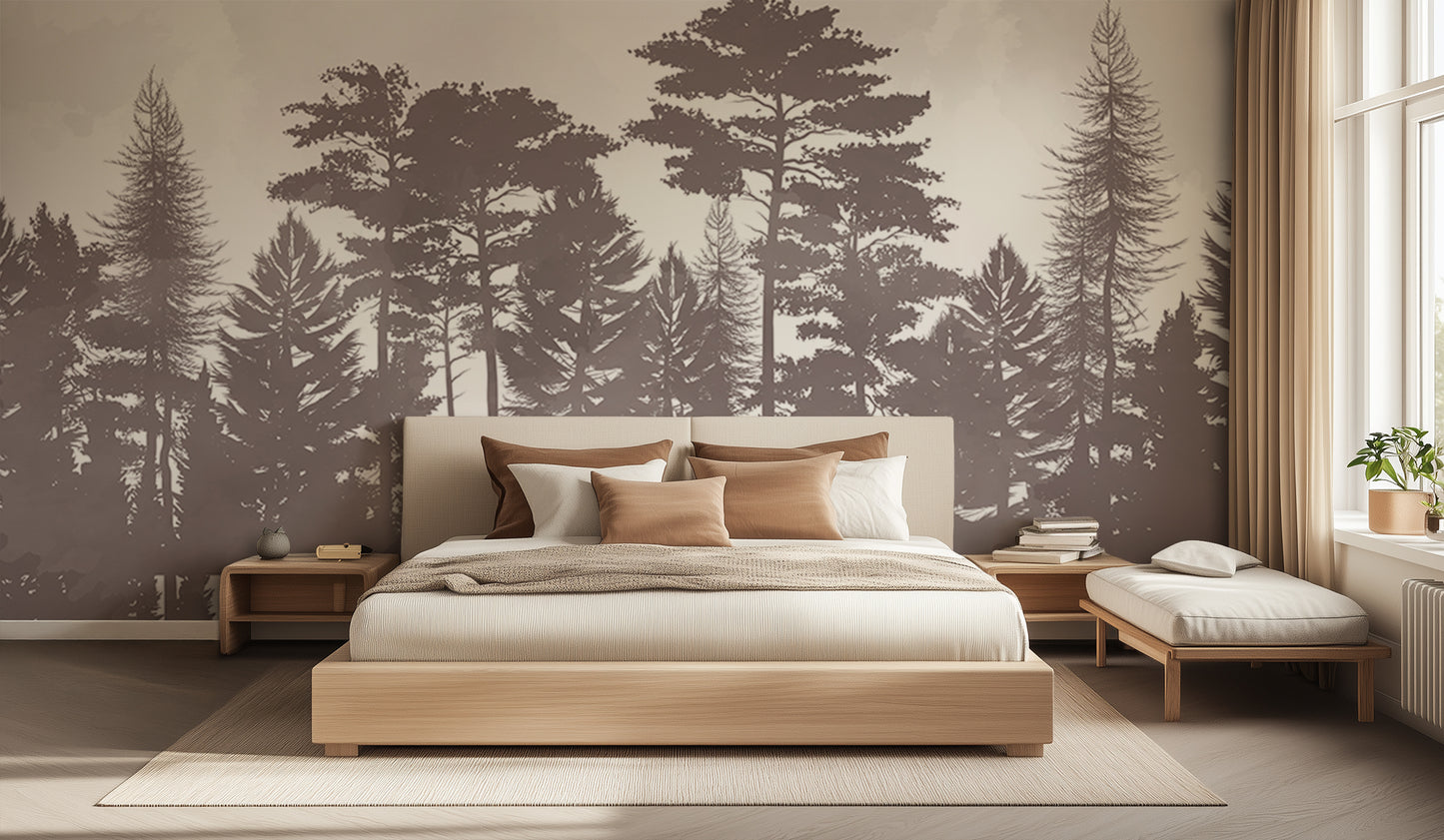 Silhouette Forest wall decor - XWALLX