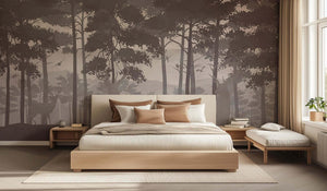 Whimsical Forest Silhouette wallpaper - XWALLX