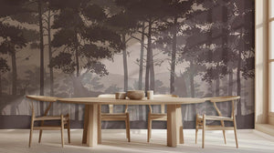 Whimsical Forest Silhouette wall art - XWALLX