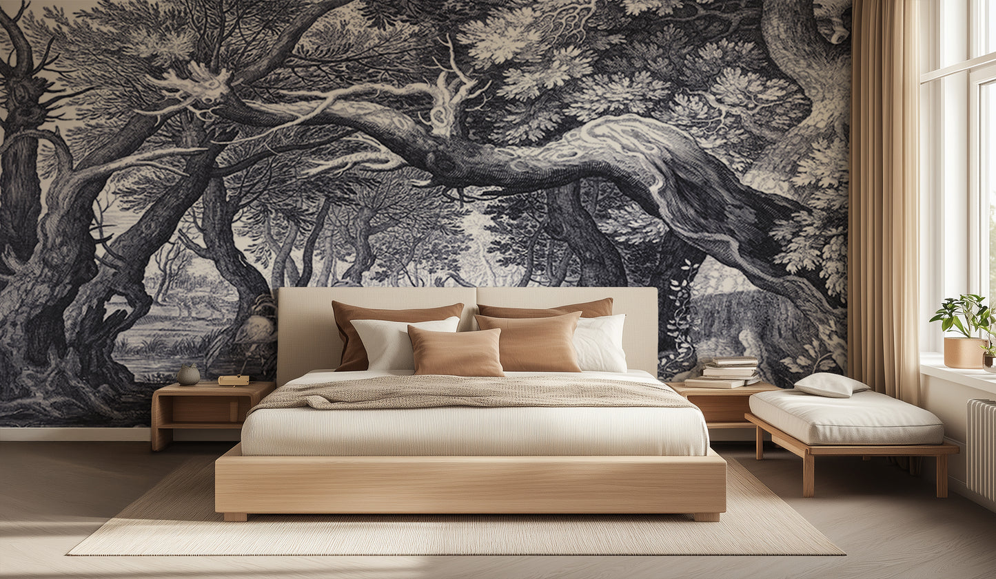 Majestic Tree Landscape wallpaper - XWALLX