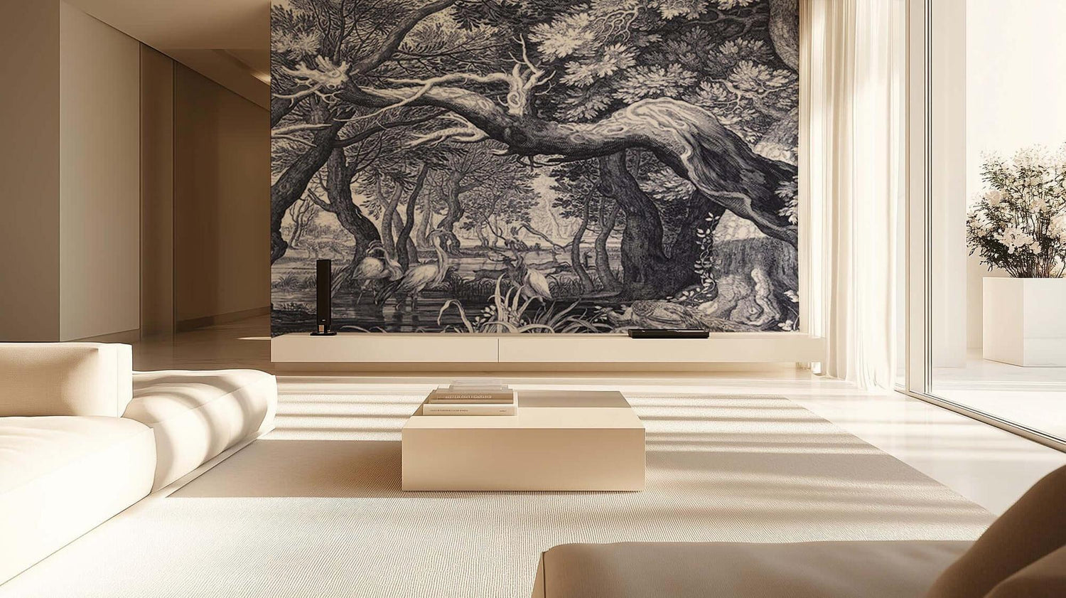 Majestic Tree Landscape wall decor - XWALLX