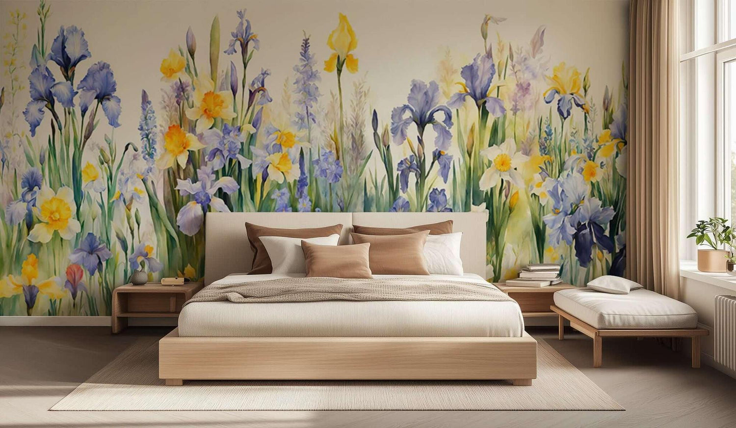 Blooming Garden Floral wall art - XWALLX