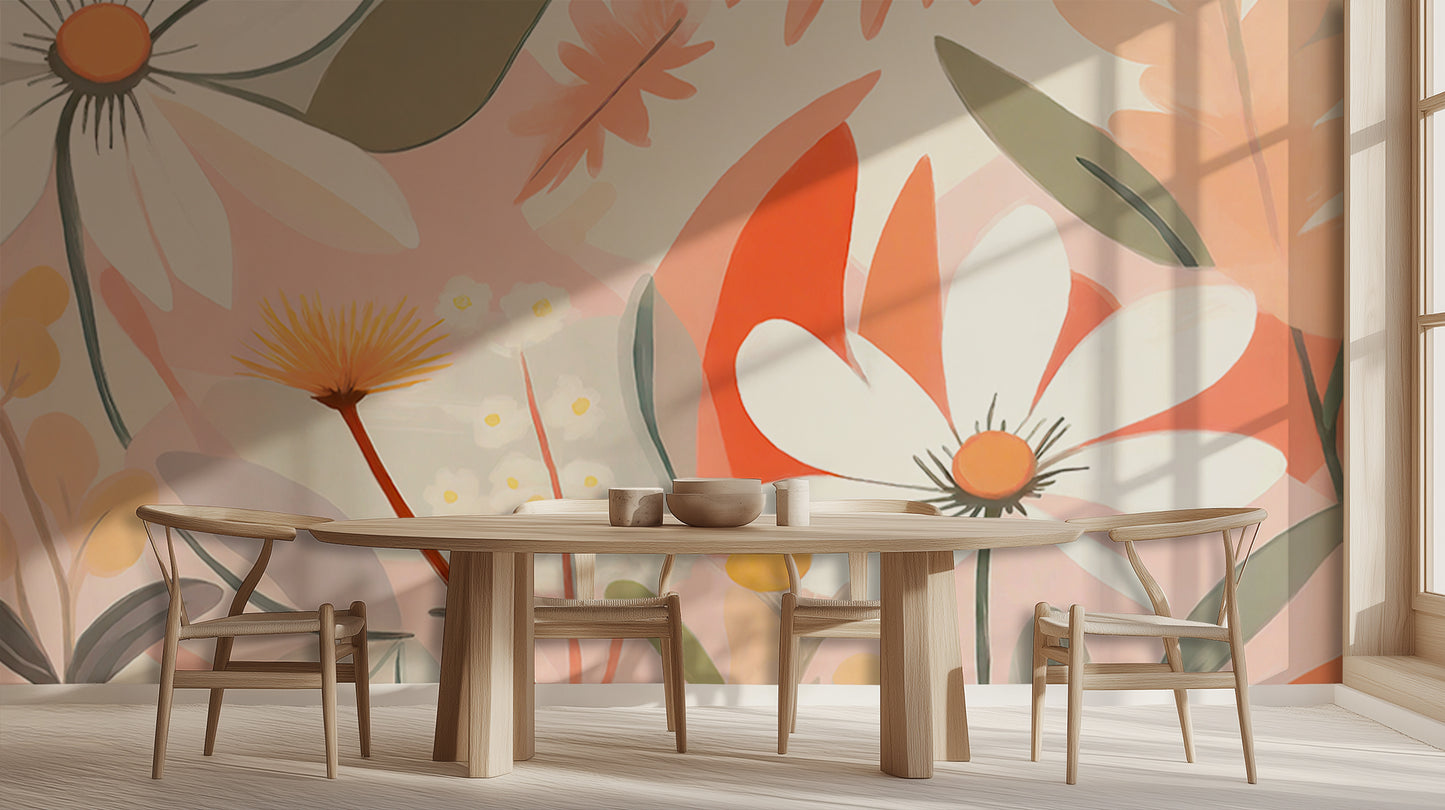 Vibrant Floral Delight wall art - XWALLX