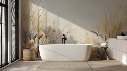 Serene Floral Escape wall mural Mural wall mural - XWALLX