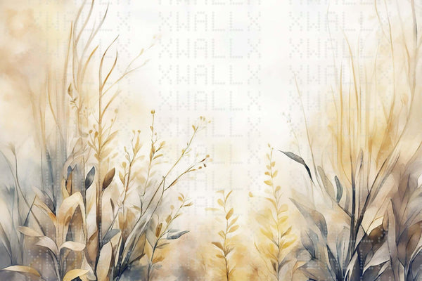 Huzurlu Floral Kaçış Duvar Posteri - Sample