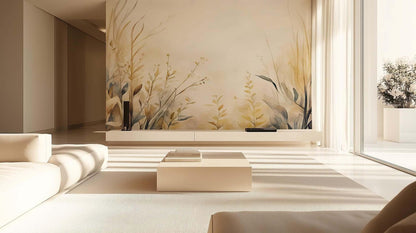 Serene Floral Escape wall mural Mural wall art - XWALLX