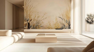 Serene Floral Escape wall mural Mural wall art - XWALLX