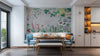 Vibrant Botanical Flourish Wall Mural