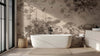 Elegant Floral Sketch Wall Mural
