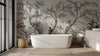 Serene Tropical Flora Wall Mural