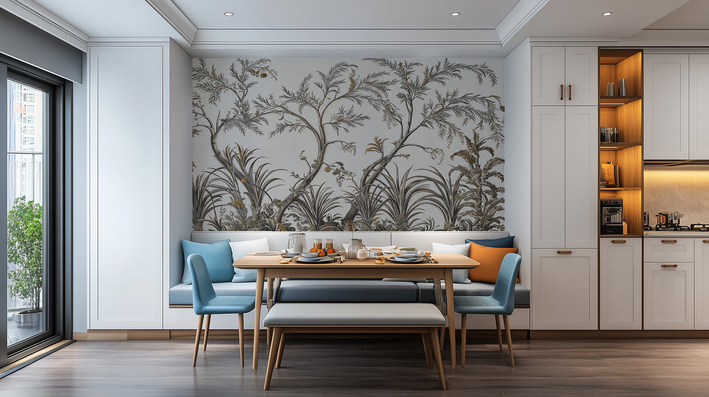 Serene Tropical Flora wall art - XWALLX