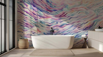 Whimsical Wave Motion wall mural - XWALLX