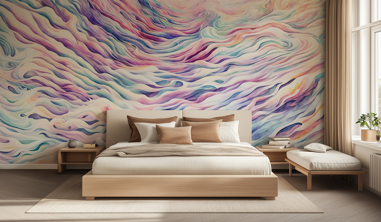 Whimsical Wave Motion wallpaper - XWALLX