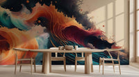 Ethereal Wave Fluidity wallpaper - XWALLX