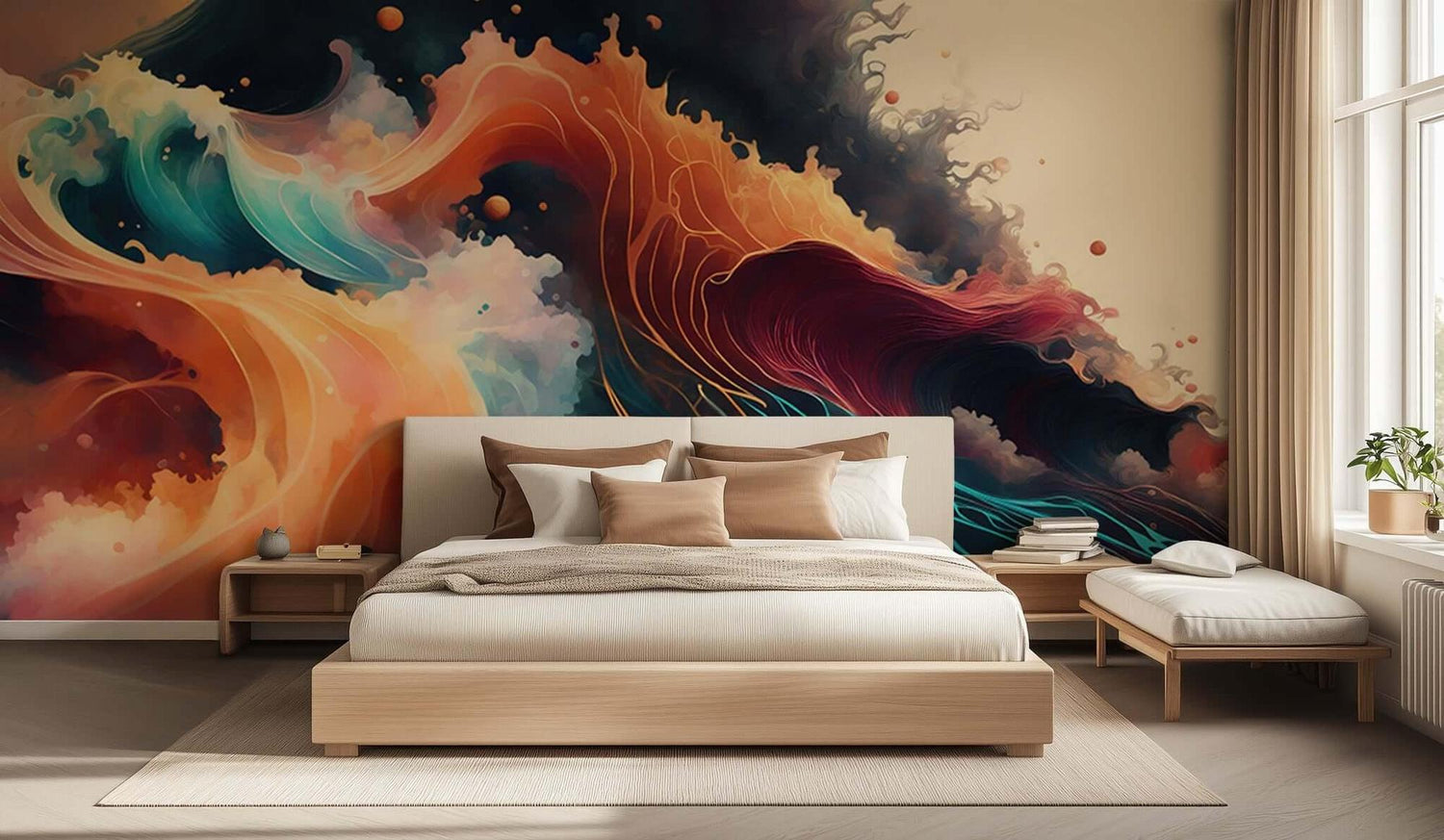 Ethereal Wave Fluidity wall decor - XWALLX
