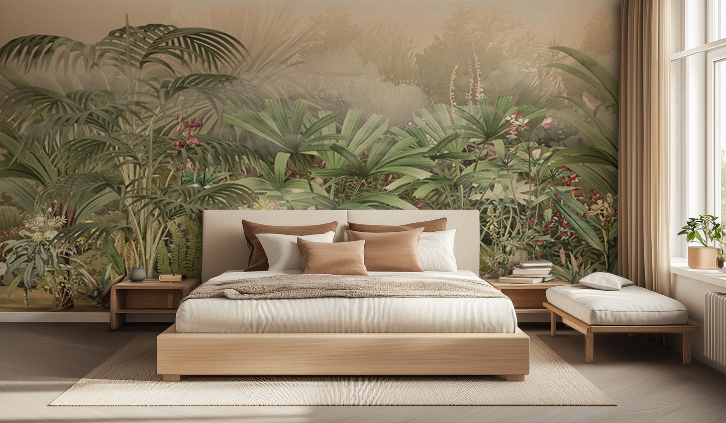 Lush Tropical Oasis wall decor - XWALLX