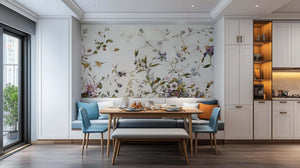 Delicate Botanical Vines wall mural - XWALLX