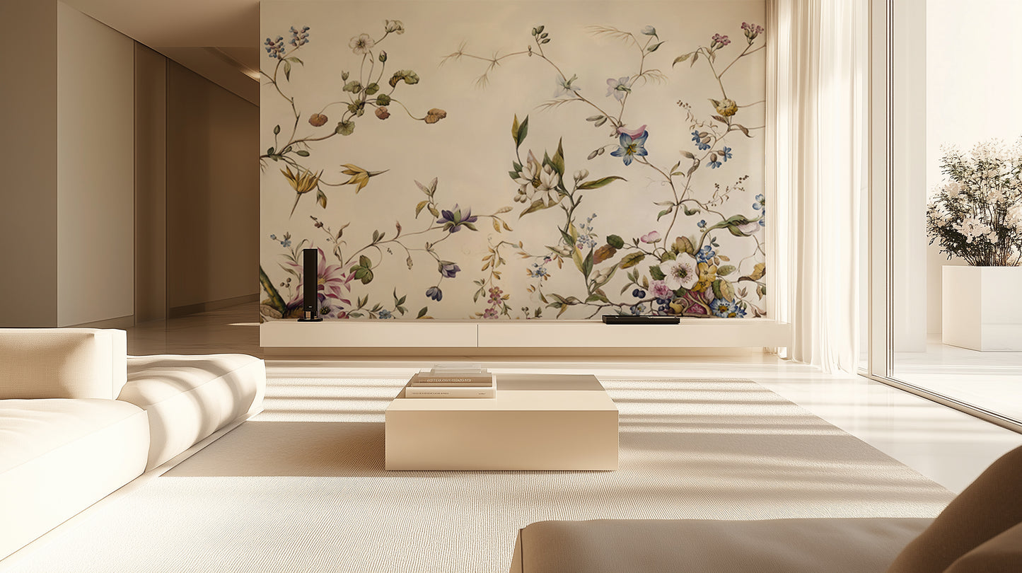 Delicate Botanical Vines wallpaper - XWALLX