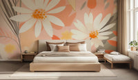 Soft Bloom Abstract Floral wall decor - XWALLX