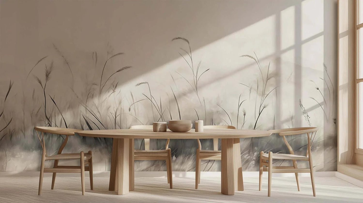 Misty Reeds Artistic wall art - XWALLX