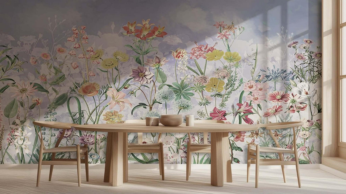Wildflower Meadow Botanical wall art - XWALLX