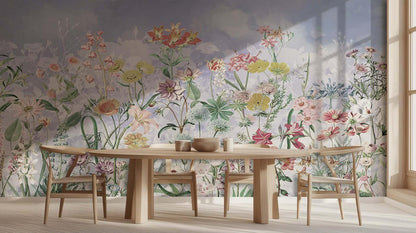 Wildflower Meadow Botanical wall art - XWALLX