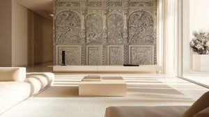 Ornate Carved Panels wallpaper - XWALLX